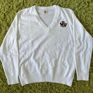 V-NECK PULLOVER SWEATER